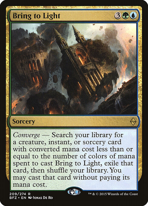 Ans Licht bringen BFZ-209 Rare Excellent Englisch