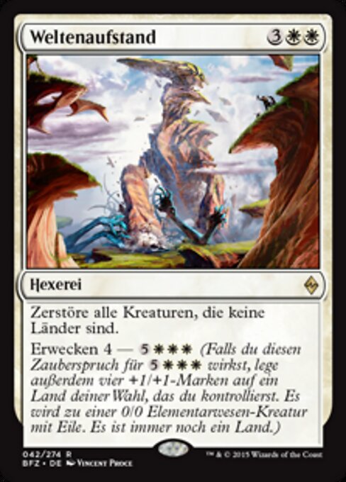 Weltenaufstand BFZ-42 Rare Excellent Deutsch
