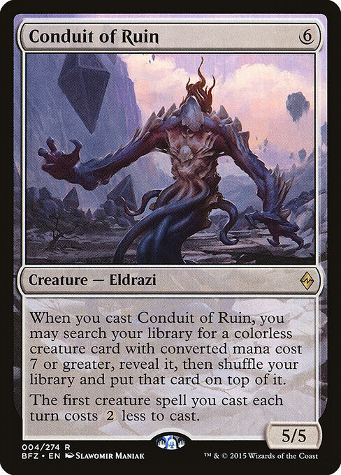 Conduit of Ruin BFZ-4 Rare Near Mint Englisch