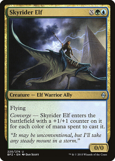 Skyrider Elf BFZ-220 Uncommon Excellent Englisch
