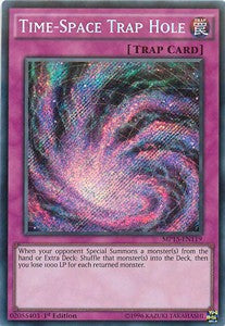 Time-Space Trap Hole MP15-EN119 Secret Rare Excellent Englisch 1. Auflage