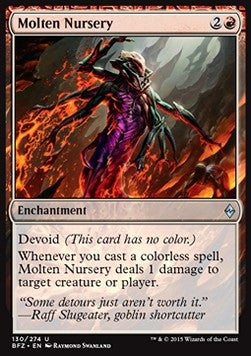 Schmelzbrutplatz BFZ-130 Uncommon Excellent Englisch Foil