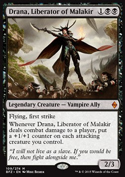 Drana, Befreierin von Malakir BFZ-109 Mythic Excellent Englisch