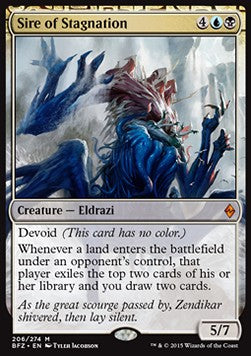 Zeuger des Stillstands BFZ-206 Mythic Excellent Deutsch Foil