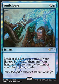 Antizipieren FNM- Rare Excellent Deutsch Foil