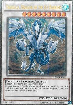 Trishula, Drache der Eisbarriere AP08-DE001 Ultimate Rare Good Deutsch