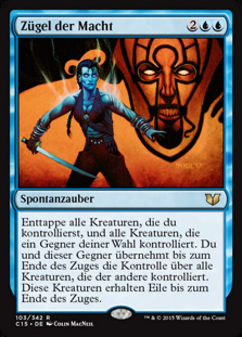 Zügel der Macht C15-103 Rare Good Deutsch
