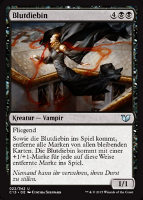 Blutdiebin C15-22 Uncommon Excellent Deutsch