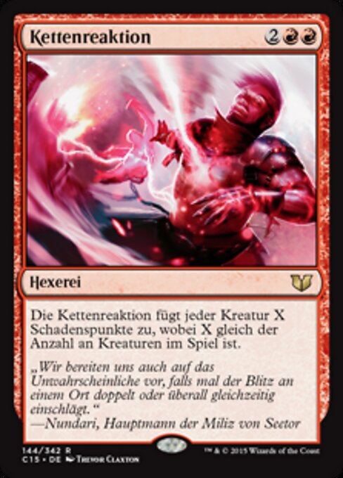 Kettenreaktion C15-144 Rare Near Mint Deutsch