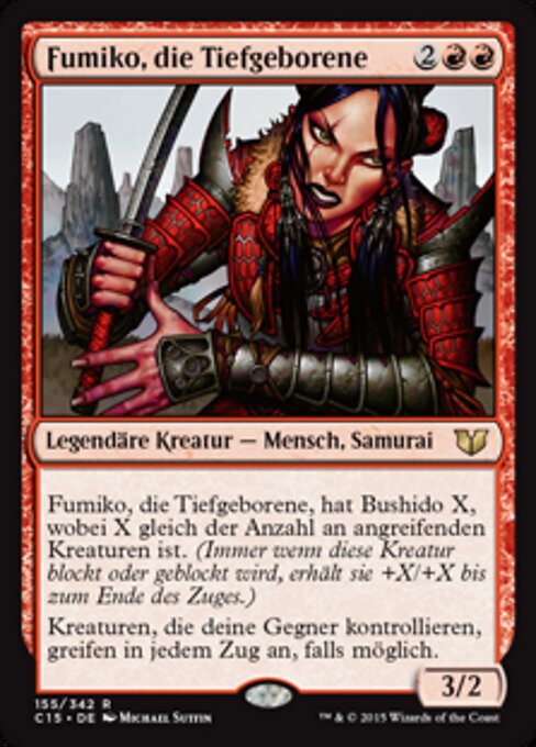 Fumiko, die Tiefgeborene C15-155 Rare Good Deutsch