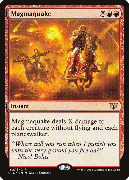 Magmaquake C15-162 Rare Near Mint Englisch