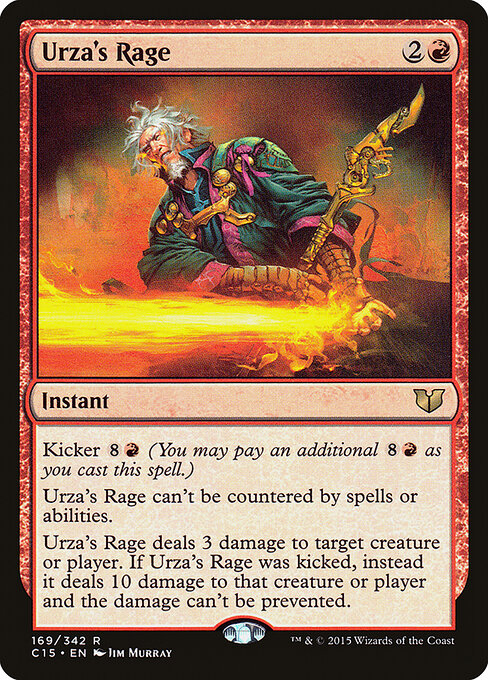 Urza's Rage C15-169 Rare Excellent Englisch