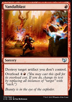 Vandalblast C15-170 Uncommon Excellent Englisch