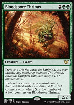 Bloodspore Thrinax C15-33 Rare Excellent Englisch
