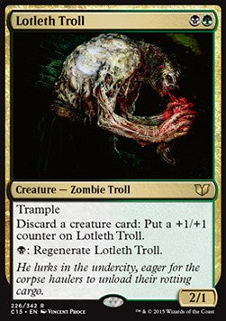Lotleth-Troll C15-226 Rare Excellent Englisch