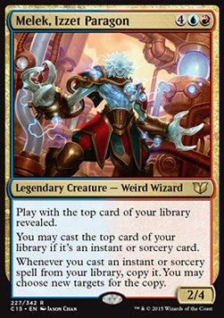 Melek, Paragon der Izzet C15-227 Rare Good Englisch