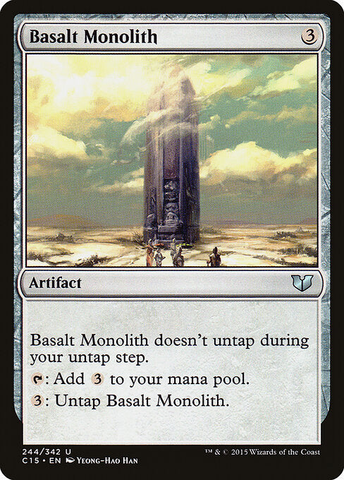 Basaltmonolith C15-244 Uncommon Excellent Englisch