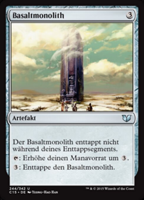 Basaltmonolith C15-244 Uncommon Excellent Deutsch