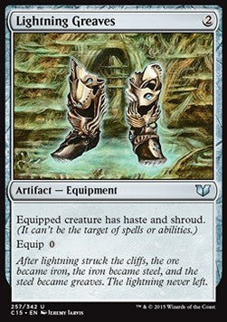 Lightning Greaves C15-257 Uncommon Good Englisch