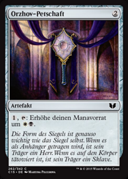 Orzhov-Petschaft C15-262 Common Good Deutsch