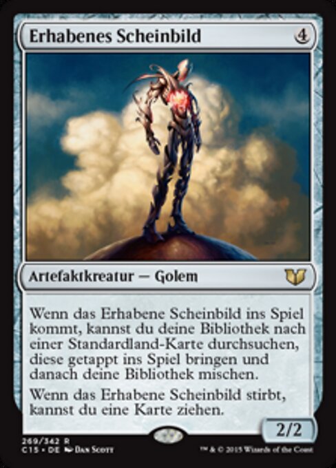 Erhabenes Scheinbild C15-269 Rare Good Deutsch