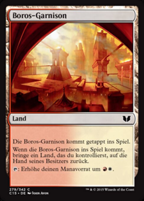 Boros-Garnison C15-279 Common Excellent Deutsch