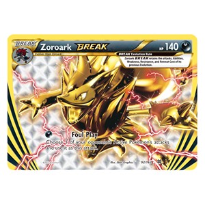 Zoroark BREAK BKT-92 Holo Rare Light Played Deutsch