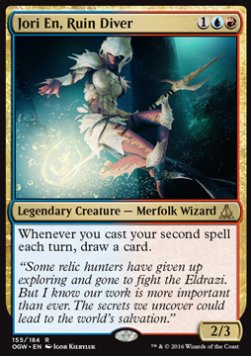 Jori En, Ruinentaucherin OGW-155 Rare Good Englisch Foil