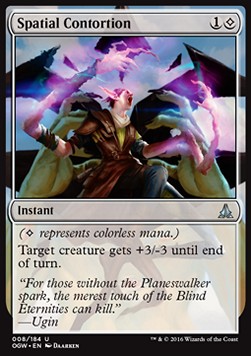 Spatial Contortion OGW-8 Uncommon Excellent Englisch