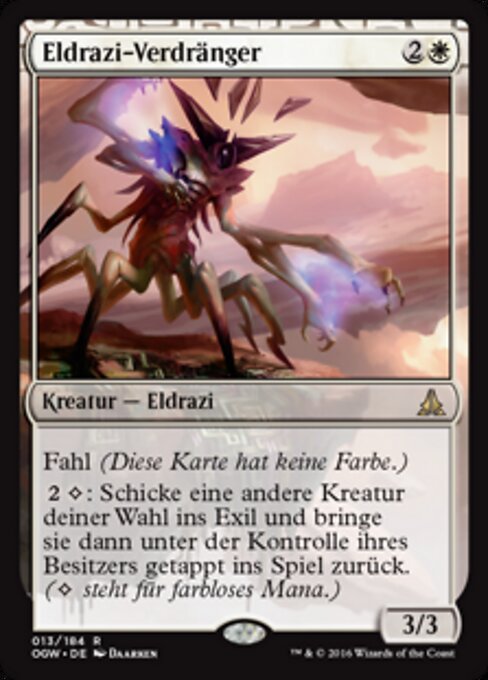 Eldrazi-Verdränger OGW-13 Rare Excellent Deutsch