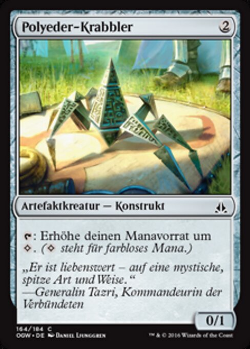 Polyeder-Krabbler OGW-164 Common Good Deutsch Foil