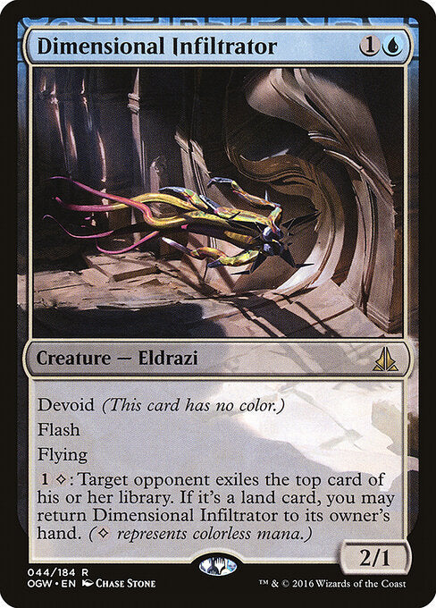 Dimensional Infiltrator OGW-44 Rare Good Englisch