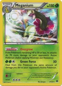 Meganie BKP-3 Holo Rare Light Played Deutsch