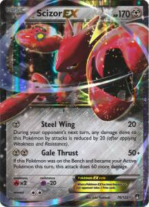 Scizor EX BKP-76 Ultra Rare Good Englisch