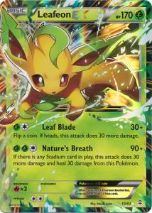 Leafeon EX GEN-10 Ultra Rare Excellent Englisch