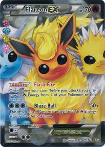 Flamara EX GEN-RC28 Ultra Rare Excellent Deutsch