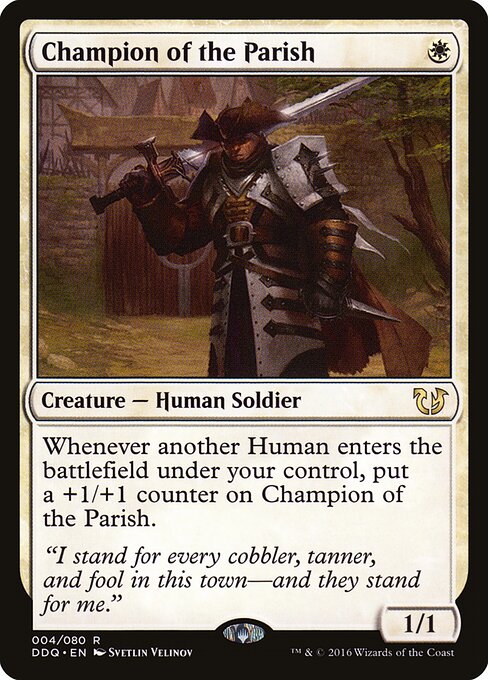 Champion of the Parish DDQ-4 Rare Excellent Englisch