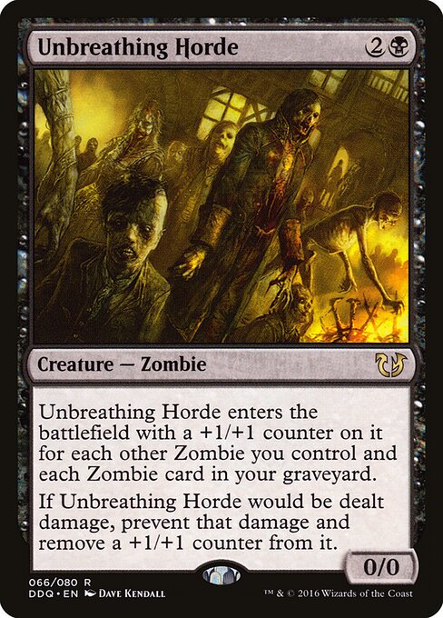 Unbreathing Horde DDQ-66 Rare Excellent Englisch