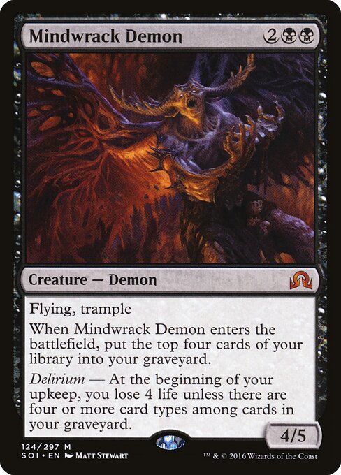 Hirnbrecher-Dämon SOI-124 Mythic Played Englisch