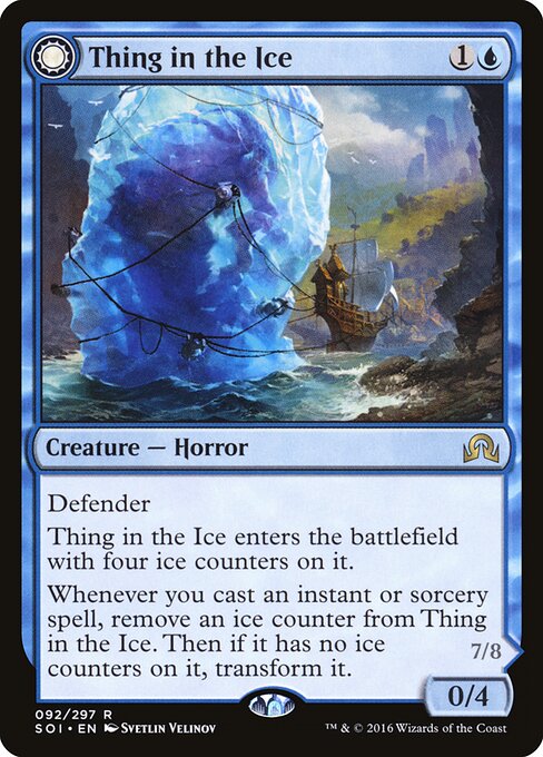 Thing in the Ice / Awoken Horror SOI-92 Rare Good Englisch