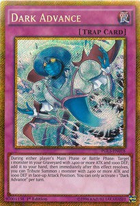 Dunkler Vorstoß PGL3-018 Gold Secret Rare Near Mint Deutsch 1. Auflage