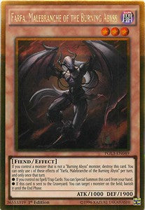 Farfa, Grimmetatze des Brennenden Abgrunds PGL3-049 Gold Rare Excellent Deutsch 1. Auflage