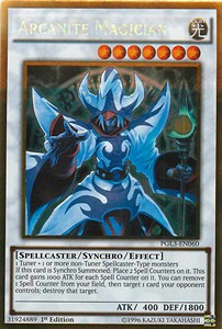 Arkanitmagier PGL3-DE060 Gold Rare Excellent Deutsch 1. Auflage