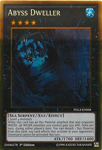 Abyss-Bewohner PGL3-068 Gold Rare Excellent Deutsch 1. Auflage
