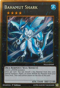 Bahamut-Hai PGL3-069 Gold Rare Excellent Deutsch 1. Auflage