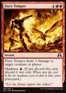Fiery Temper SOI-156 Common Excellent Englisch