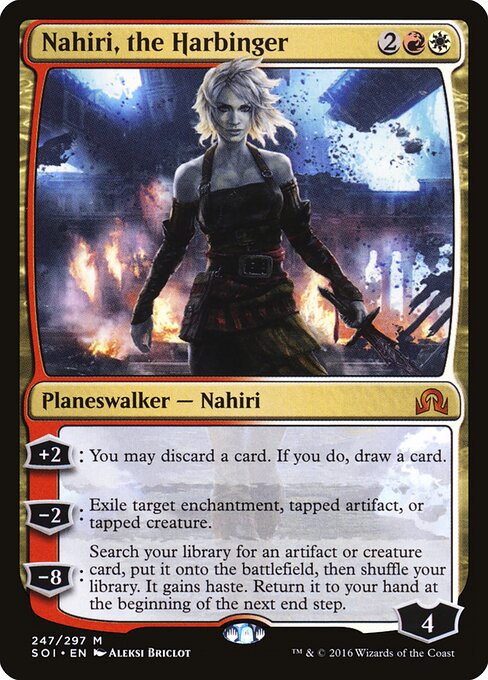 Nahiri, Vorbotin des Unheils SOI-247 Mythic Excellent Englisch Foil