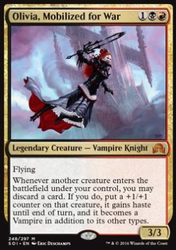 Olivia, Mobilized for War SOI-248 Mythic Near Mint Englisch