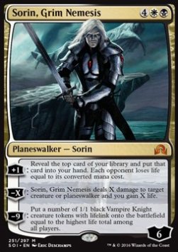 Sorin, Grimmige Nemesis SOI-251 Mythic Excellent Deutsch