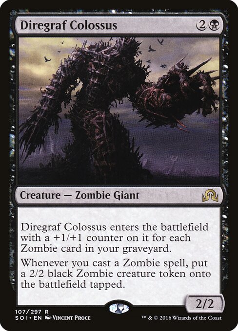 Diregraf Colossus SOI-107 Rare Excellent Englisch